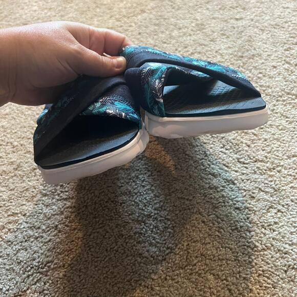 Skechers Goga Max On The Go Slide On Sandals Size 11 - Picture 2 of 12
